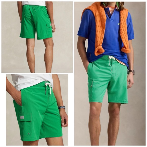 Polo Ralph Lauren Other - Polo Ralph Lauren 8.5" Kailua Classic Fit Mesh Lined Swim Trunks Large